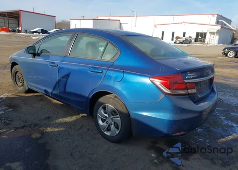 2015 Honda Civic Lx из США, поврежденный, VIN 19XFB2F58FE032990